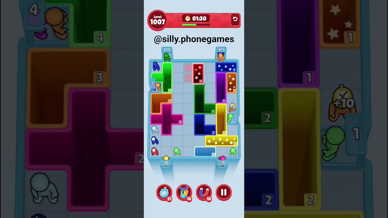 Drop Away Level 1007: Drop Away Level 1007