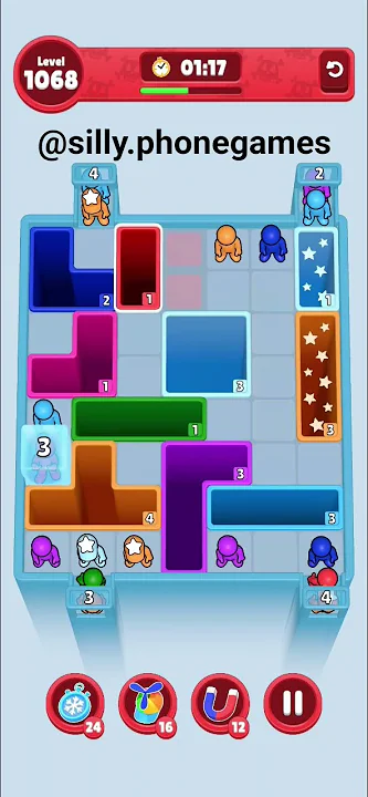 Drop Away Level 1068: Drop Away Level 1068