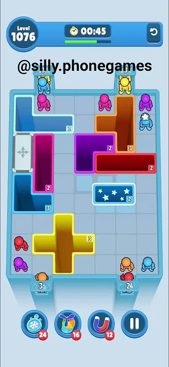 Drop Away Level 1076: Drop Away Level 1076