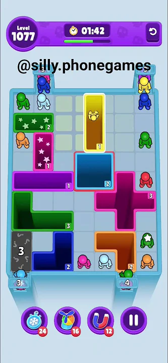 Drop Away Level 1077: Drop Away Level 1077