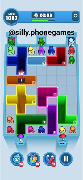 Drop Away Level 1087: Drop Away Level 1087