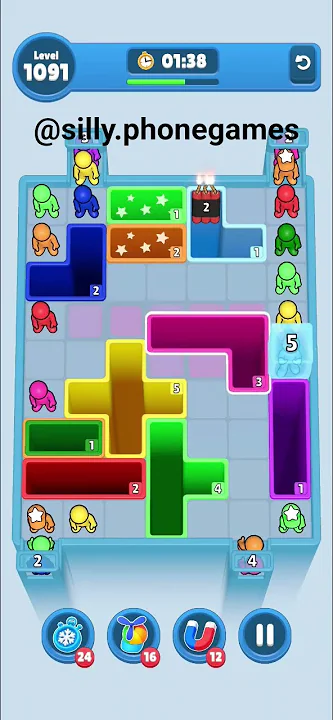 Drop Away Level 1091: Drop Away Level 1091