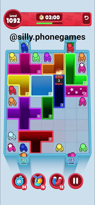 Drop Away Level 1092: Drop Away Level 1092