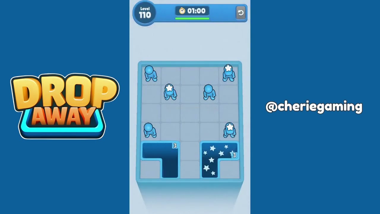 Drop Away Level 110: Drop Away Level 110 - Walkthrough Solution Game
