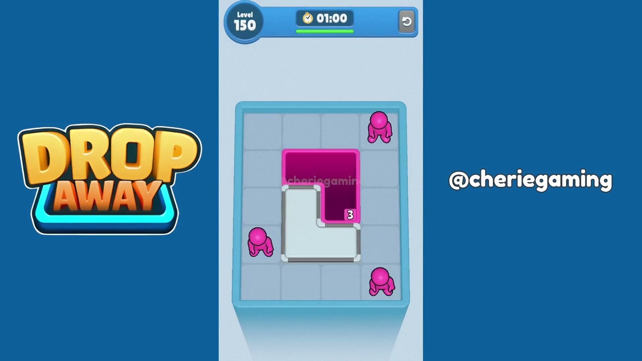Drop Away Level 150: Drop Away Level 150 - Walkthrough Solution Game