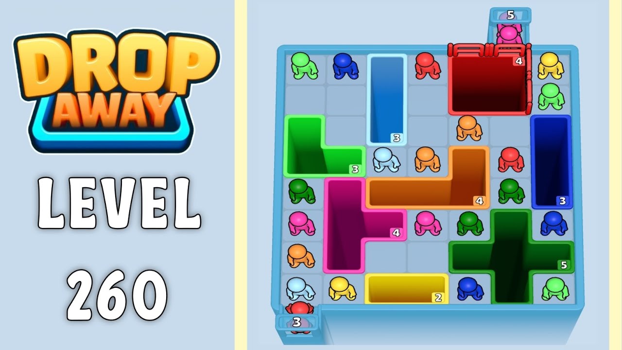 Drop Away Level 260: Drop Away Level 260 Solution Walkthrough