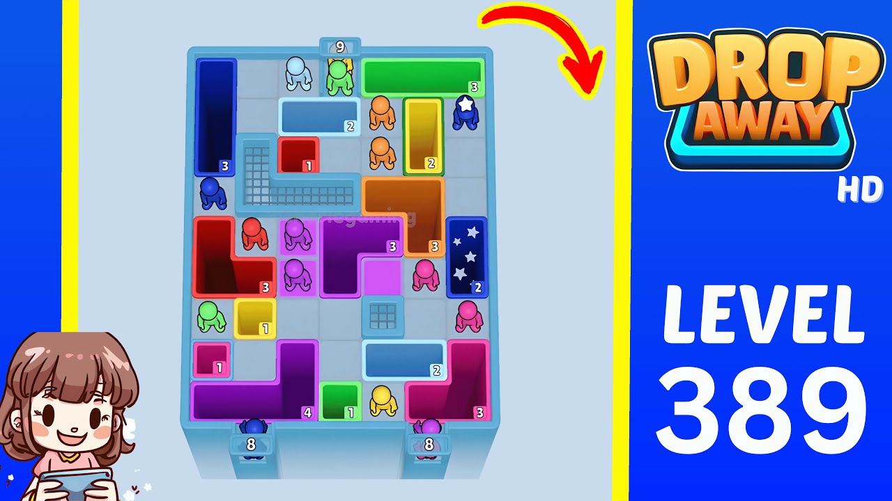 Drop Away Level 389: Drop Away Level 389 - Walkthrough &amp; Solution &amp; Game