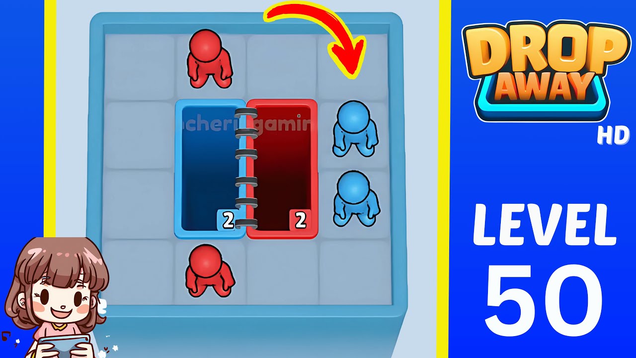Drop Away Level 50: Drop Away Level 50 - Walkthrough Solution Game