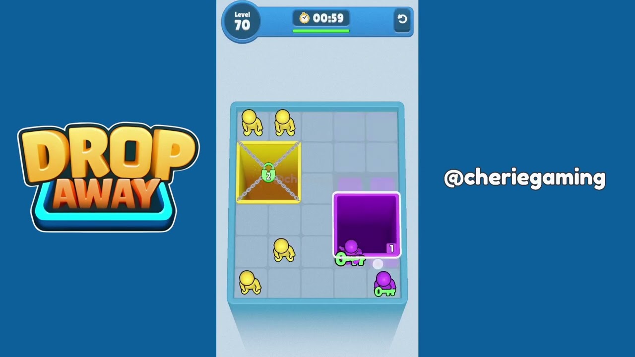 Drop Away Level 70: Drop Away Level 70 - Walkthrough Solution Game